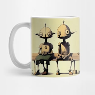 Robot friends Mug